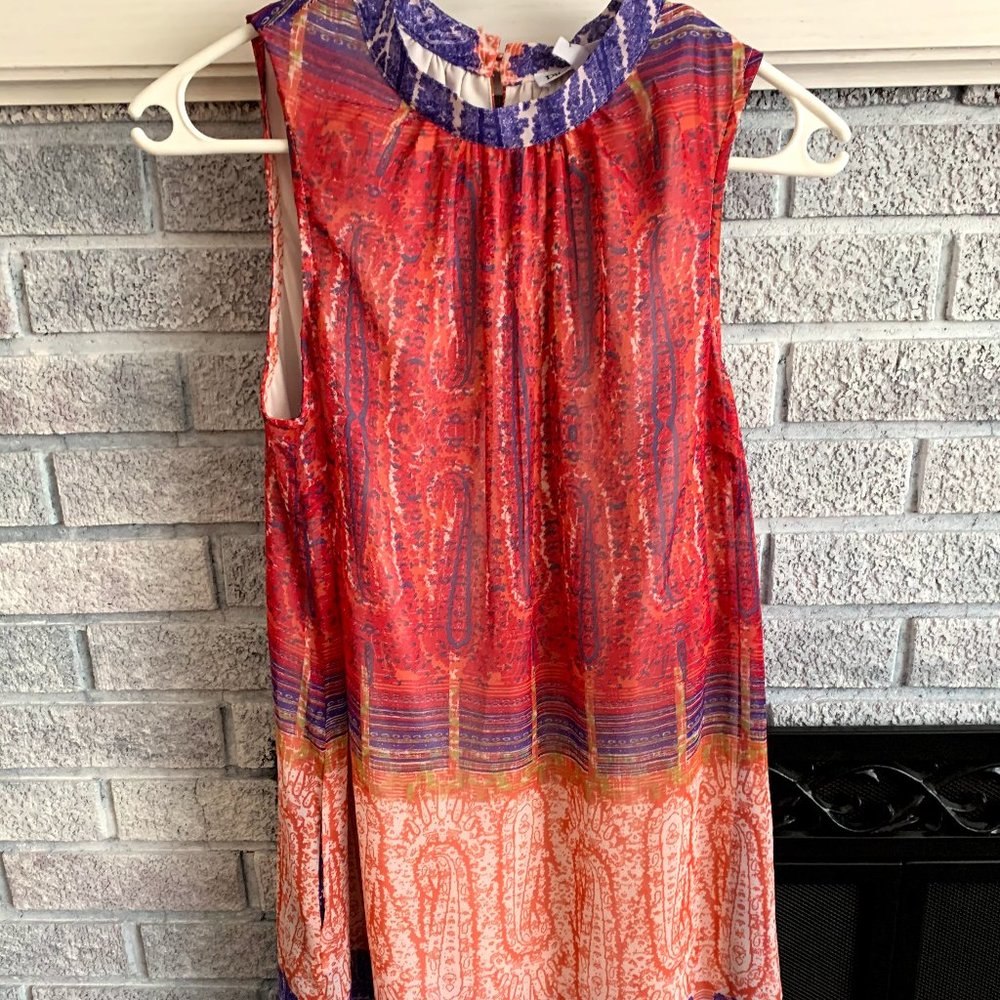 Multiple color shift dress